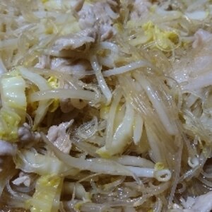 お手軽ボリュームおかず★春雨と豚肉の甘辛煮